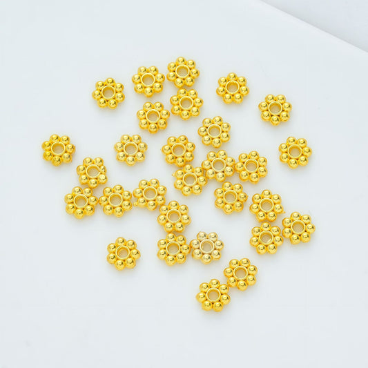 花芯合金金具4mm - Mybeaddiy