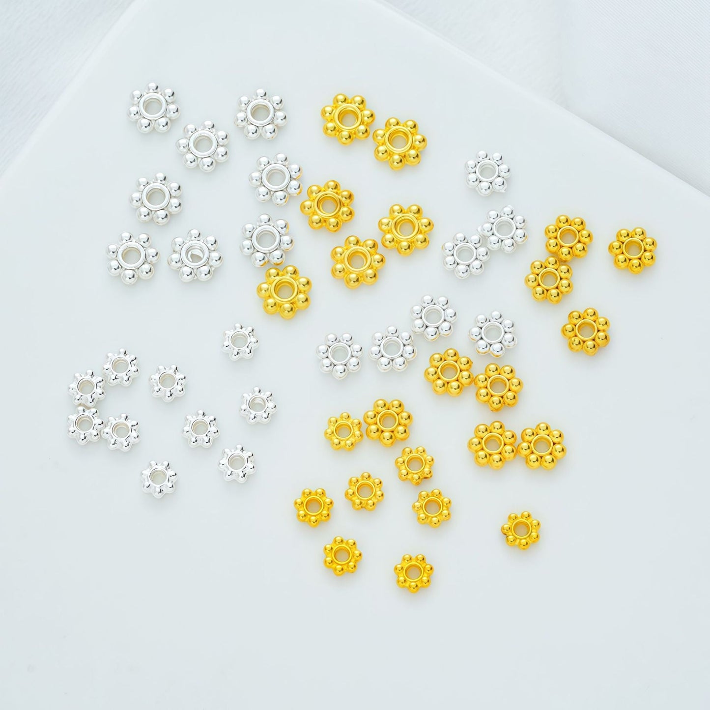 花芯合金金具4mm - Mybeaddiy
