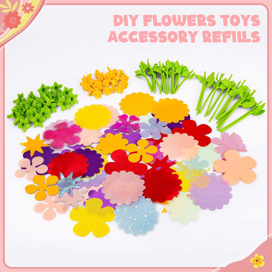 DIYのファブリックフラワーブーケおもちゃアクセサリー - フラワーマーケットおもちゃアクセサリー - アート＆クラフトおもちゃアクセサリー - Mybeaddiy