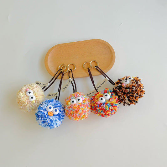 モフモフ可愛いキーホルダー - Mybeaddiy