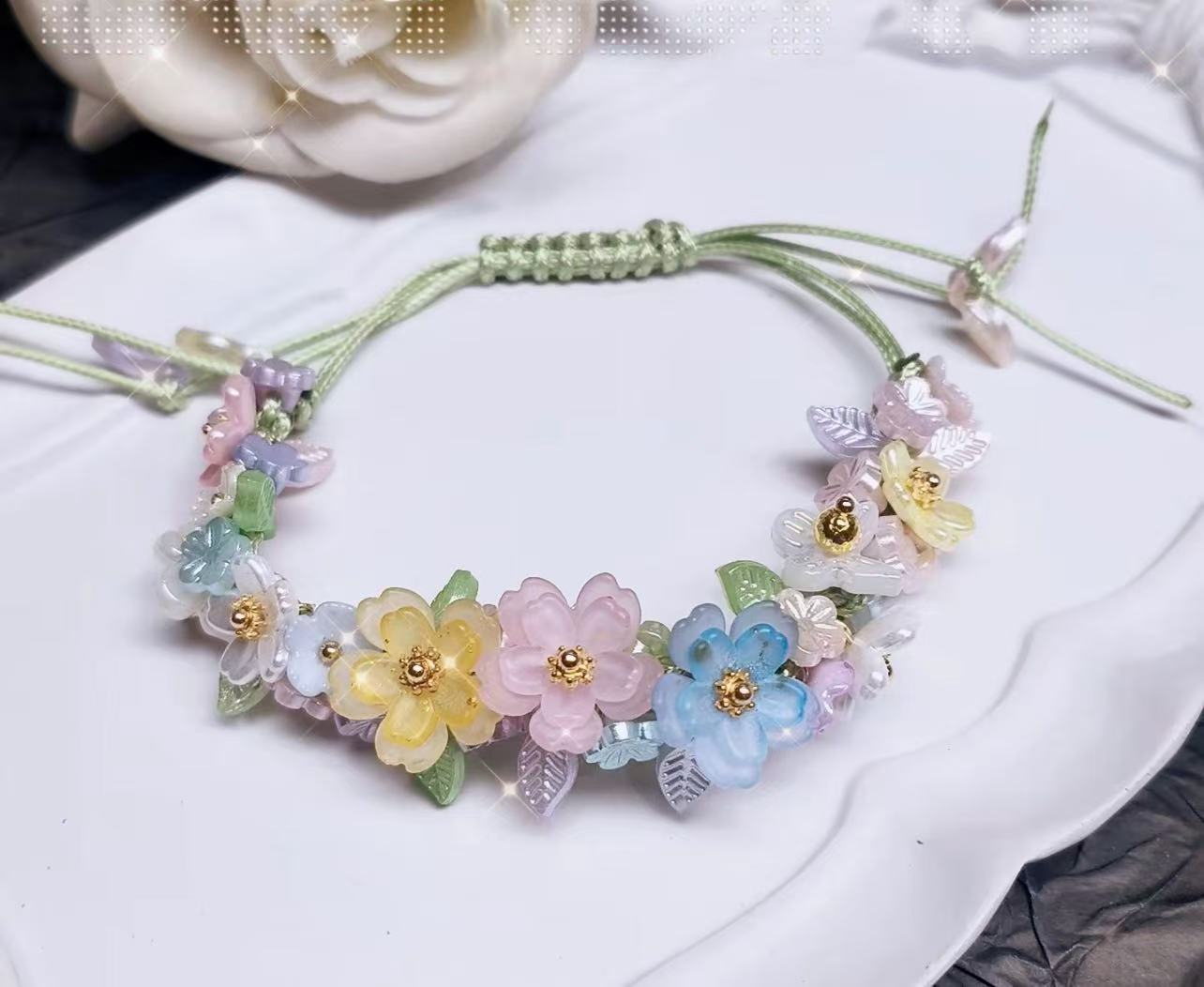 カラフル艶葉っぱ - Mybeaddiy