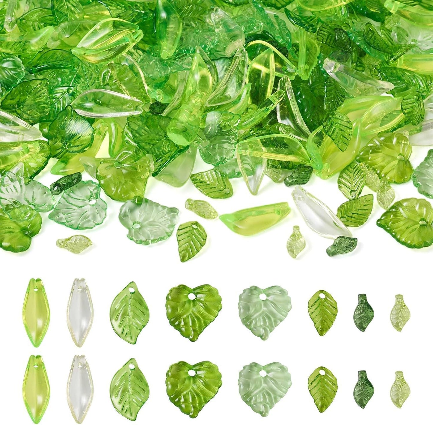 アクリル葉っぱ - Mybeaddiy